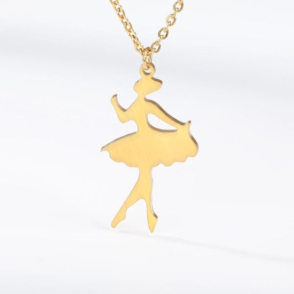 trendy girls ballerina dancer figure skating pendant necklace women collars skating sports jewelry birthday gift, Silver
trendy girls ballerina dancer figure skating pendant necklace women collars skating sports jewelry birthday gift, Silver