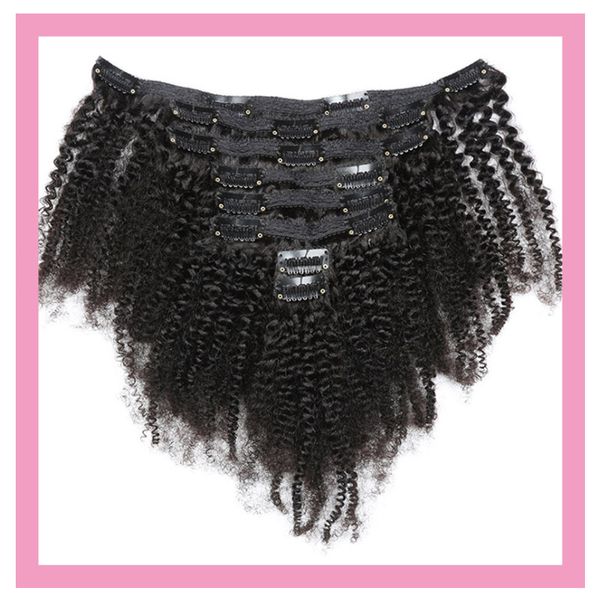 brazilian virgin human hair natural color clip in on afro kinky curly popular 8-22inch wholesale, Black;brown
brazilian virgin human hair natural color clip in on afro kinky curly popular 8-22inch wholesale, Black;brown