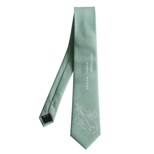 neck ties male men's original design tie female students personality gift necktie pipa mint green chinese style ancient, Blue;purple
neck ties male men's original design tie female students personality gift necktie pipa mint green chinese style ancient, Blue;purple