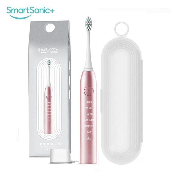 smartsonic brand waterproof electric toothbrush cleaning whitening usb charging sonic toothbrush with dupont head1
smartsonic brand waterproof electric toothbrush cleaning whitening usb charging sonic toothbrush with dupont head1