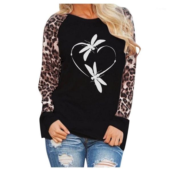 womens leopard tshirt long sleeve o neck fashion ladies casual dragonfly print shirt oversize tee shirt femme streetwear1, White
womens leopard tshirt long sleeve o neck fashion ladies casual dragonfly print shirt oversize tee shirt femme streetwear1, White