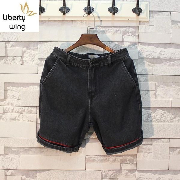 men summer knee length beach jeans slim fit casual streetwear trousers denim shorts cowboy new short bermudas1, Blue
men summer knee length beach jeans slim fit casual streetwear trousers denim shorts cowboy new short bermudas1, Blue