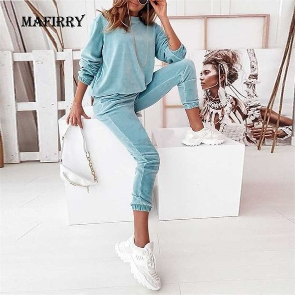 women solid o-neck long sleeve full pant homewear suits spring autumn velvet casual pocket ladies sets loose loungewear 211221, White
women solid o-neck long sleeve full pant homewear suits spring autumn velvet casual pocket ladies sets loose loungewear 211221, White