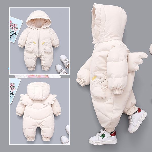 olekid 2020 winter baby girls romper hooded angel wings newborn snowsuit plus velvet warm toddler girls jumpsuit infant overalls 1021, Blue
olekid 2020 winter baby girls romper hooded angel wings newborn snowsuit plus velvet warm toddler girls jumpsuit infant overalls 1021, Blue