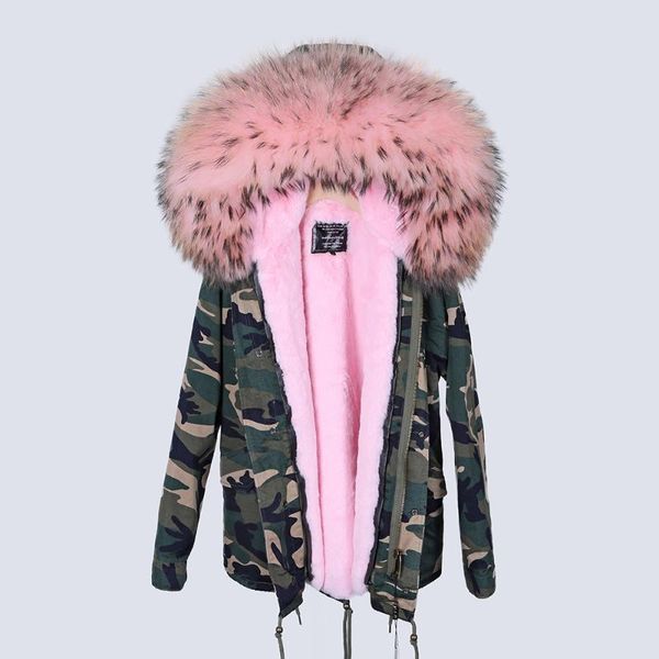 women's fur & faux real coat raccoon collar female jacket detachable liner warm pie overcoat oddfox brand thick, Black
women's fur & faux real coat raccoon collar female jacket detachable liner warm pie overcoat oddfox brand thick, Black