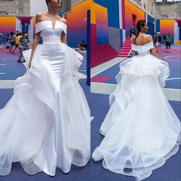 2021 new african neck-neck lace mermaid gowns sheer sleeves apply tulle bills more size wedding dresses m79f, White
2021 new african neck-neck lace mermaid gowns sheer sleeves apply tulle bills more size wedding dresses m79f, White