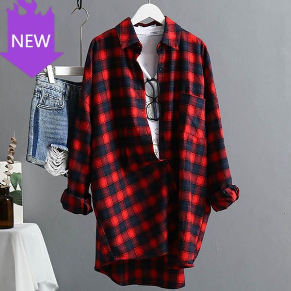 women's blouses & shirts fashion plus size womens plaid red/yellow autumn cotton plaids women shirt, White
women's blouses & shirts fashion plus size womens plaid red/yellow autumn cotton plaids women shirt, White