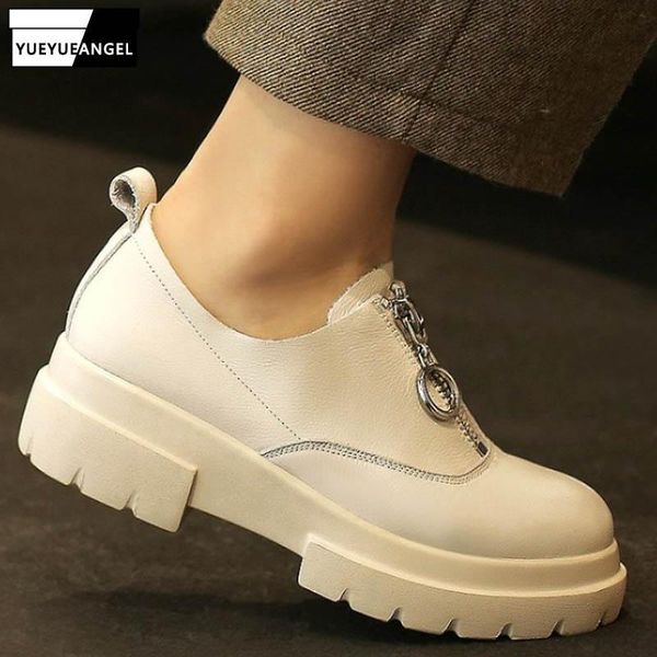 brand fashion women casual slip on loafers genuine leather wedges platform shoes zipper 2020 spring streetwear pumps plus size, Black
brand fashion women casual slip on loafers genuine leather wedges platform shoes zipper 2020 spring streetwear pumps plus size, Black
