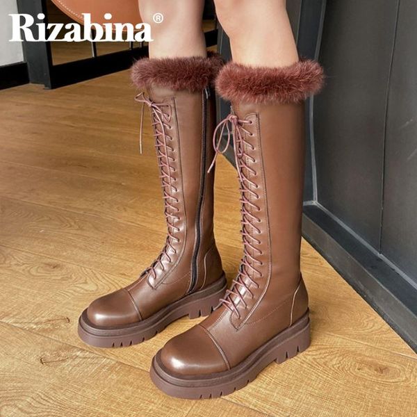 boots rizabina size 33-43 women knee fashion platform warm fur high heel winter shoes woman zipper cross strap lady footwear, Black
boots rizabina size 33-43 women knee fashion platform warm fur high heel winter shoes woman zipper cross strap lady footwear, Black