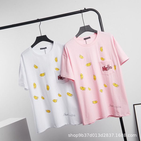 heart cross ch 20 funny cartoon graffiti printed short-sleeved t-shirt men's and women's same digital printing ice porcelain cotto, Black
heart cross ch 20 funny cartoon graffiti printed short-sleeved t-shirt men's and women's same digital printing ice porcelain cotto, Black