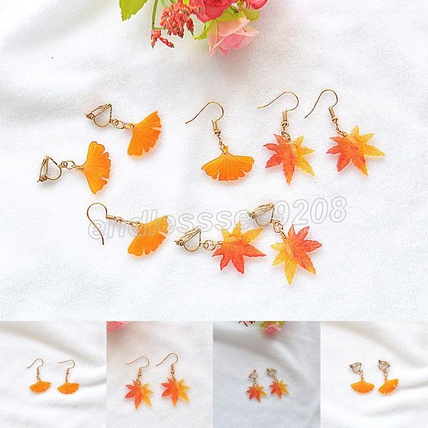 fashion leave shape dangle earring trendy acrylic ear clip maple leaf drop earring for women girls party jewelry no pierced ears, Silver
fashion leave shape dangle earring trendy acrylic ear clip maple leaf drop earring for women girls party jewelry no pierced ears, Silver