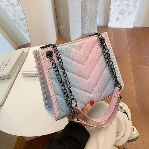 chain bag women's 2020 new fashion embroidery thread women's bag gradient color shoulderbag crossbody
chain bag women's 2020 new fashion embroidery thread women's bag gradient color shoulderbag crossbody