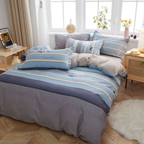 three piece pure cotton bedding and four piece pure cotton quilt sheet for students' dormitory
three piece pure cotton bedding and four piece pure cotton quilt sheet for students' dormitory