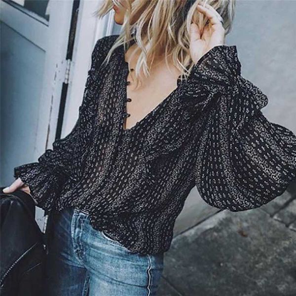 black retro women blouses shirts v-neck long balloon sleeve chiffon translucent shirts plus size blouse clothes 2021, White
black retro women blouses shirts v-neck long balloon sleeve chiffon translucent shirts plus size blouse clothes 2021, White