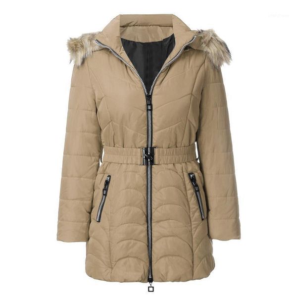 women's winter jacket parkas thicken warm outerwear solid hooded coats female slim cotton coat big fur collar jacke1, Black
women's winter jacket parkas thicken warm outerwear solid hooded coats female slim cotton coat big fur collar jacke1, Black