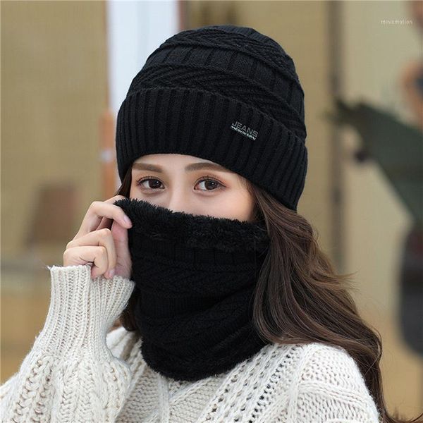 women's knitted hat ladies bib+caps warmer winter hats for female women solid color beanies cap 5 colors1, Blue;gray
women's knitted hat ladies bib+caps warmer winter hats for female women solid color beanies cap 5 colors1, Blue;gray