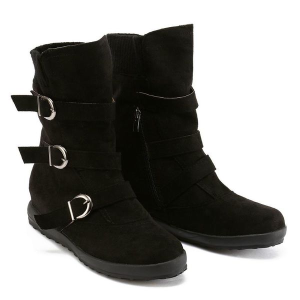 warm new winter women boots suede round toe zipper flat long plush snow boots ladiesshoes de mujer botas#40, Black
warm new winter women boots suede round toe zipper flat long plush snow boots ladiesshoes de mujer botas#40, Black