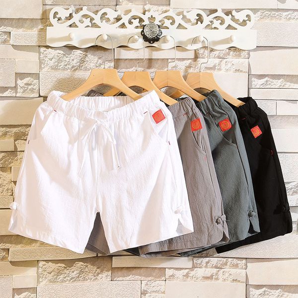 2020 men's summer new 5-inch chinese pants korean casual fashion cotton linen shorts large, White;black
2020 men's summer new 5-inch chinese pants korean casual fashion cotton linen shorts large, White;black