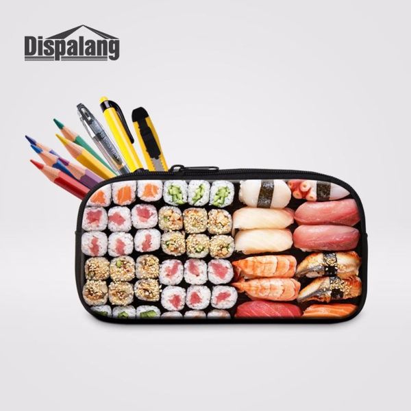 dispalang small travel cosmetic bag sushi prints zipper pencil bags for girls boys storage pencil box student office stationery
dispalang small travel cosmetic bag sushi prints zipper pencil bags for girls boys storage pencil box student office stationery
