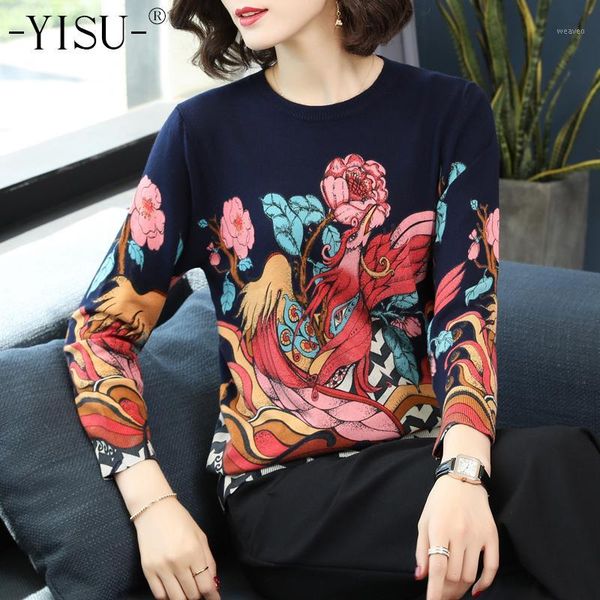 yisu fashion print sweater women 2019 spring winter new knitted sweaters print pullover round neck sweater1, White;black
yisu fashion print sweater women 2019 spring winter new knitted sweaters print pullover round neck sweater1, White;black