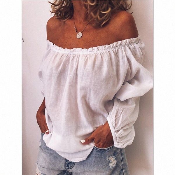 women's blouse peasant blouse shirt plain solid colored off shoulder black gray white e10y#
women's blouse peasant blouse shirt plain solid colored off shoulder black gray white e10y#