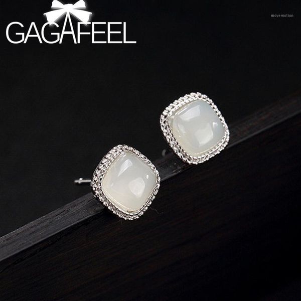 gagafeel natural hetian white jade earring s925 sterling silver stud earrings for women female wholesale christmas gift1, Golden;silver
gagafeel natural hetian white jade earring s925 sterling silver stud earrings for women female wholesale christmas gift1, Golden;silver