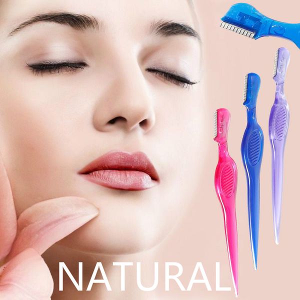 aaa1/3/5 women razor eyebrow trimmer eye brow shaping blades shaver brow knife facial razor face hair remover cosmetic makeup tools
aaa1/3/5 women razor eyebrow trimmer eye brow shaping blades shaver brow knife facial razor face hair remover cosmetic makeup tools
