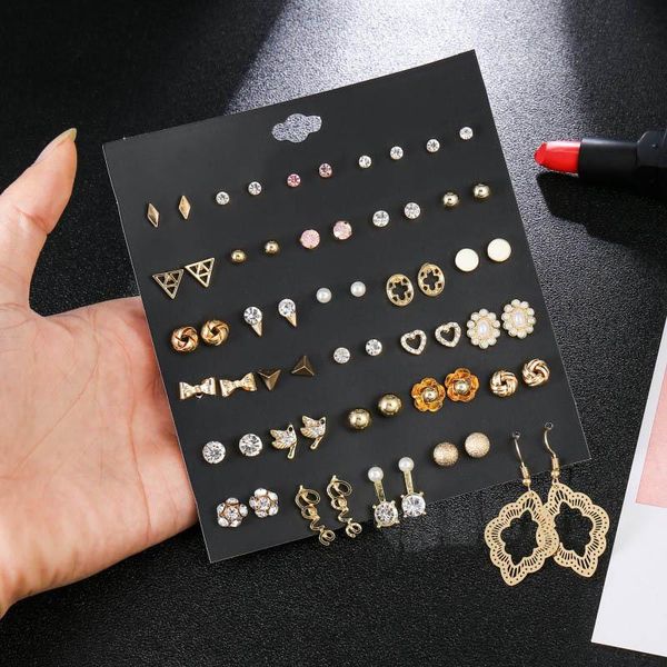 stud yada wholesale classic zircon earring set for girls crystal statement love letter jewelry metal flower earrings er200199, Golden;silver
stud yada wholesale classic zircon earring set for girls crystal statement love letter jewelry metal flower earrings er200199, Golden;silver