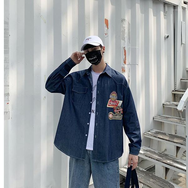 2020 spring and autumn new youth popular bf style solid color harajuku long sleeve shirt fashion casual loose blue / navy1, White;black
2020 spring and autumn new youth popular bf style solid color harajuku long sleeve shirt fashion casual loose blue / navy1, White;black
