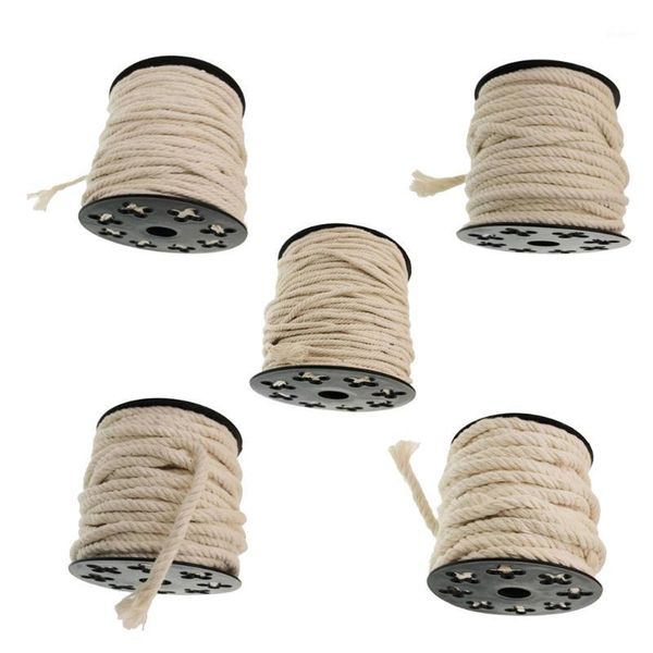 1 pack 60/50/25/20/15m 100% pure cotton rope braided twisted cord twine sash for diy craft home wedding party decors white1, Black;white
1 pack 60/50/25/20/15m 100% pure cotton rope braided twisted cord twine sash for diy craft home wedding party decors white1, Black;white