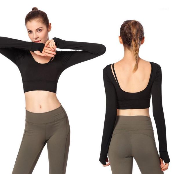 gym clothing elastic breathable sports costume slim long sleeve workout fitness running yoga activewears for women ladies1, White;black
gym clothing elastic breathable sports costume slim long sleeve workout fitness running yoga activewears for women ladies1, White;black