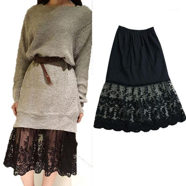 lace half slip underskirt women slip extend petticoat mesh transparent skirt lady lace slips lingerie femme extender a-line1, Black;red
lace half slip underskirt women slip extend petticoat mesh transparent skirt lady lace slips lingerie femme extender a-line1, Black;red