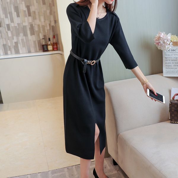 2021 new fashion women's knitted or crocheted neck down elegant autumn with stripes ladies sweater dresses wxf707 q4x5, Black;gray
2021 new fashion women's knitted or crocheted neck down elegant autumn with stripes ladies sweater dresses wxf707 q4x5, Black;gray