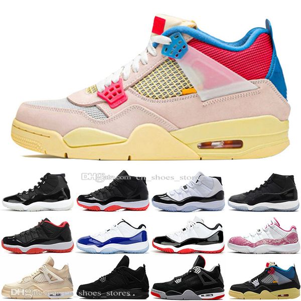 new 11 11s 25th anniversary bred 4 4s sail black cat royalty guava ice basketball shoes concord 45 gamma blue men sports sneakers
new 11 11s 25th anniversary bred 4 4s sail black cat royalty guava ice basketball shoes concord 45 gamma blue men sports sneakers