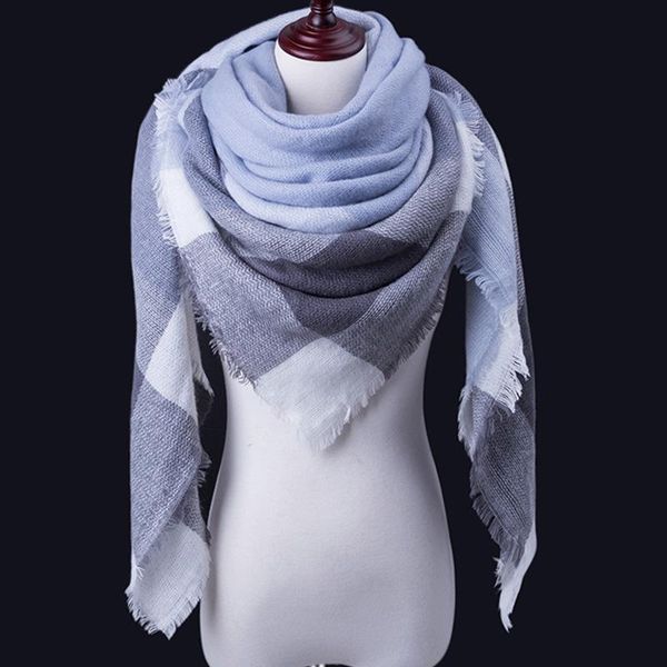shawls 2021 winter women scarf plaid warm cashmere scarves female lady blanket, Blue;gray
shawls 2021 winter women scarf plaid warm cashmere scarves female lady blanket, Blue;gray