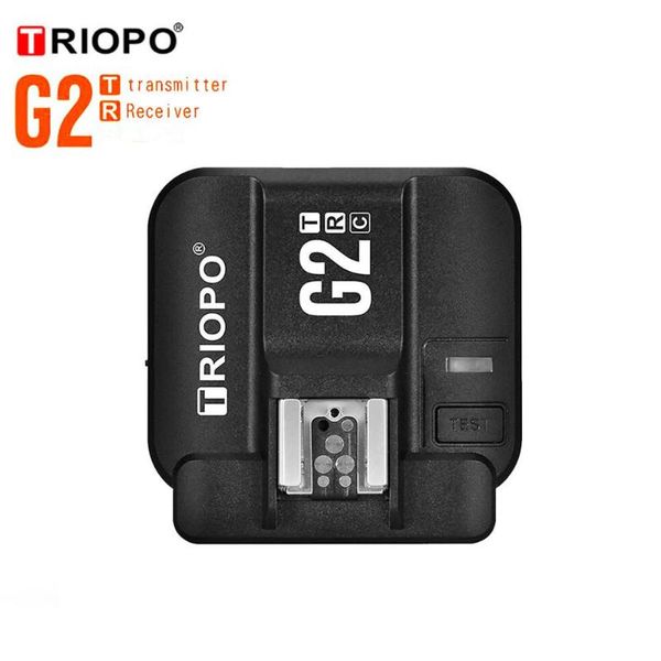 triopo g2 2.4g wireless flash trigger receiver suitable for triopo tr-982iii r1 g1800 tr-950ii f1-200 flash
triopo g2 2.4g wireless flash trigger receiver suitable for triopo tr-982iii r1 g1800 tr-950ii f1-200 flash