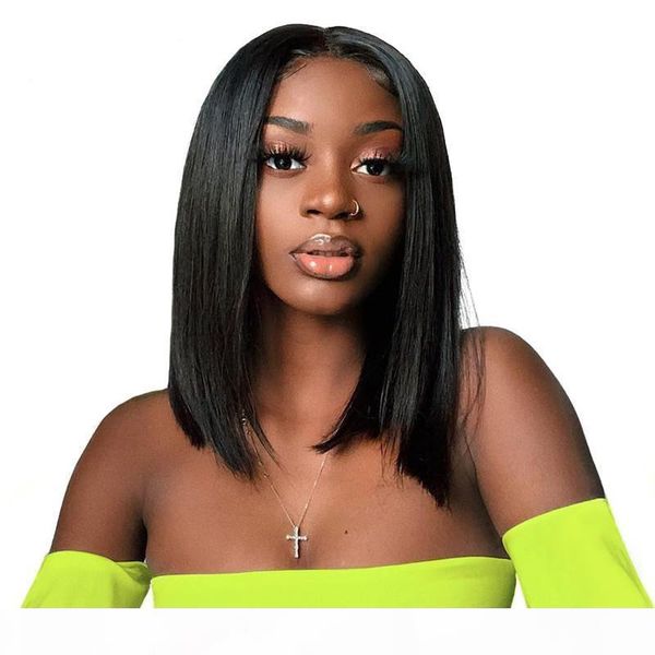 9a straight lace front human hair short bob wigs with baby hair brazilian remy hair front wigs for black women 150density, Black;brown
9a straight lace front human hair short bob wigs with baby hair brazilian remy hair front wigs for black women 150density, Black;brown