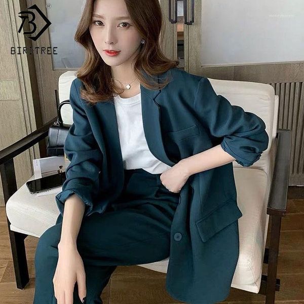 women's two piece pants vintage two-piece blue blazer suits women double-breasted jacket & pant suit casual sets 2021 autumn s0d315n1, White
women's two piece pants vintage two-piece blue blazer suits women double-breasted jacket & pant suit casual sets 2021 autumn s0d315n1, White
