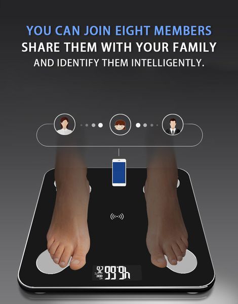 led digital weight bathroom body fat scale smart electronic balance bluetooth app android or ios bluetooth
led digital weight bathroom body fat scale smart electronic balance bluetooth app android or ios bluetooth