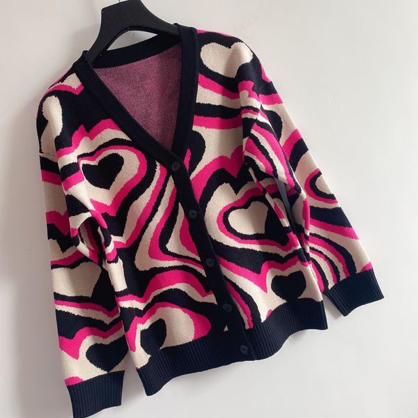 1012 2020 autumn brand same style regular long sleeve v neck cardigan kint sweater women clothes qian, White;black 
1012 2020 autumn brand same style regular long sleeve v neck cardigan kint sweater women clothes qian, White;black