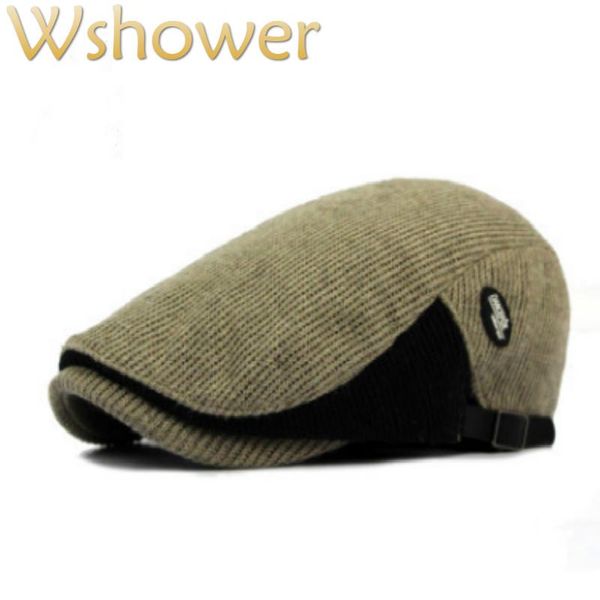which in shower patchwork knitted berets hat for women men crochet autumn winter duckbill flat cat male female newsboy cap bone, Blue;gray
which in shower patchwork knitted berets hat for women men crochet autumn winter duckbill flat cat male female newsboy cap bone, Blue;gray
