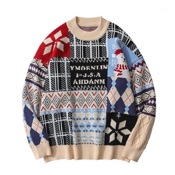 personality sweater fashion new youth hedging street tide high street color matching sweater loose men and women1, White;black
personality sweater fashion new youth hedging street tide high street color matching sweater loose men and women1, White;black