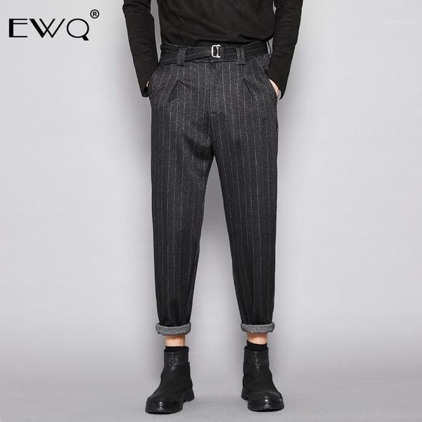 ewq / winter tide men's trousers gray stripe ankle-length pants england style all-match self-cultivation pencil pants male 9y1011, Black
ewq / winter tide men's trousers gray stripe ankle-length pants england style all-match self-cultivation pencil pants male 9y1011, Black