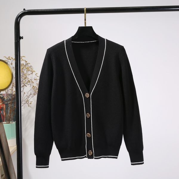 2021 new black white for women single breasted woman sweater fall winter long sleeve knitted open cardigan rv70, White;black
2021 new black white for women single breasted woman sweater fall winter long sleeve knitted open cardigan rv70, White;black