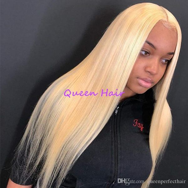 180% full density long silky straight hair #613 blonde color none lace wigs glueless heat resistant fiber hair baby hair fashion women, Black
180% full density long silky straight hair #613 blonde color none lace wigs glueless heat resistant fiber hair baby hair fashion women, Black