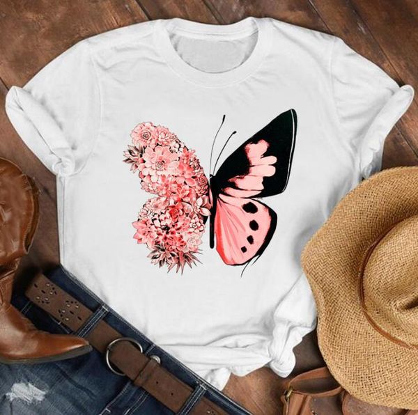 women lady cartoon butterfly floral elegant fall autumn shirt clothes tshirt tee womens female print t graphic t-shirt, White
women lady cartoon butterfly floral elegant fall autumn shirt clothes tshirt tee womens female print t graphic t-shirt, White