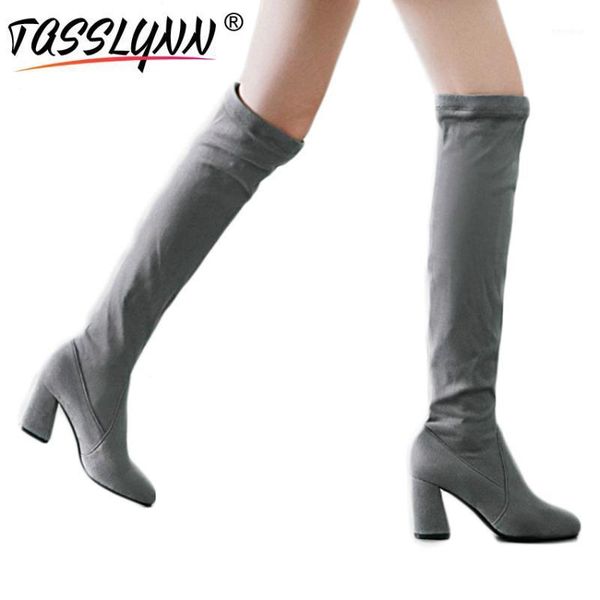 tasslynn 2020 pointed toe women boots all match winter shoes women over the knee boots hoof heel wedding shoes size 34-431, Black
tasslynn 2020 pointed toe women boots all match winter shoes women over the knee boots hoof heel wedding shoes size 34-431, Black