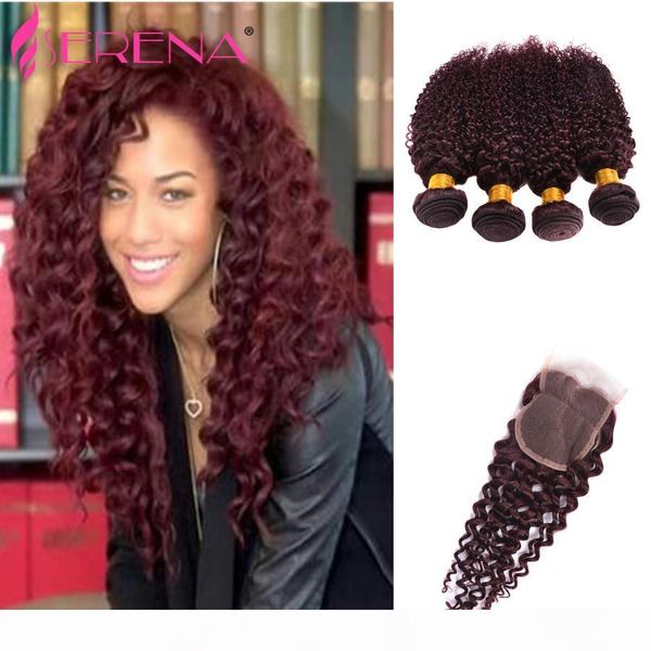 99j brazilian hair with closure tissage bresilienne avec closure couleur 1 day delivery 99j bundles wine red burgundy weft weaves 4x4 lace, Black;brown
99j brazilian hair with closure tissage bresilienne avec closure couleur 1 day delivery 99j bundles wine red burgundy weft weaves 4x4 lace, Black;brown