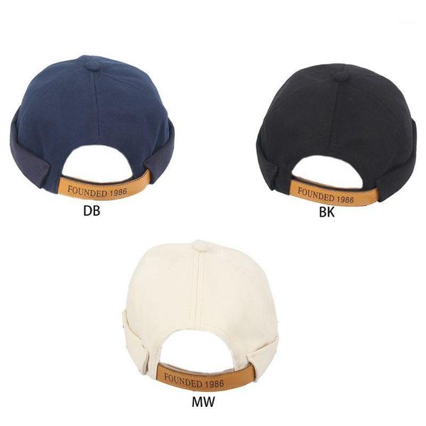 hip hop solid color sailor hat brimless docker cap beanie rolled cuff skullcap with adjustable letters faux leather strap1, Blue;gray
hip hop solid color sailor hat brimless docker cap beanie rolled cuff skullcap with adjustable letters faux leather strap1, Blue;gray