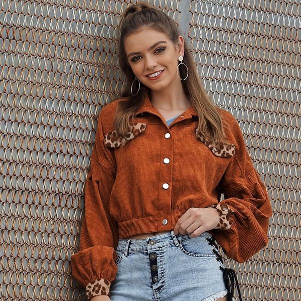 new women's corduroy coat harajuku leopard sh jackets 2021 fashion streetwear y2k kpop gothic vintage 90s outfits 2yxz, Black;brown
new women's corduroy coat harajuku leopard sh jackets 2021 fashion streetwear y2k kpop gothic vintage 90s outfits 2yxz, Black;brown